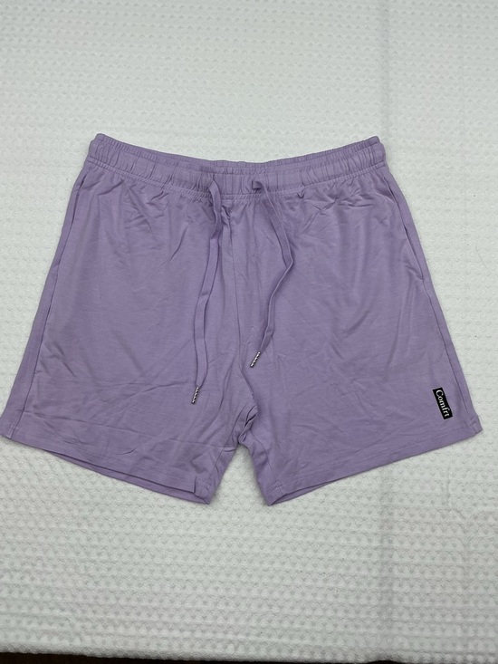 Comfrt Pants - Comftr Lavender Athletic Shorts for Women